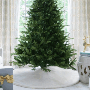 7.5′ Scarlet Fir Artificial Christmas Tree Unlit